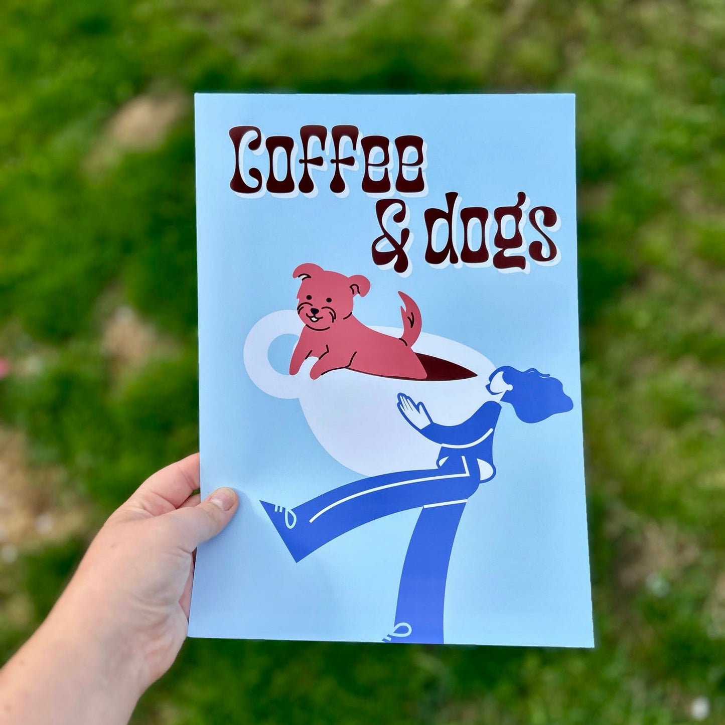 Coffee & Dogs - Wall Art