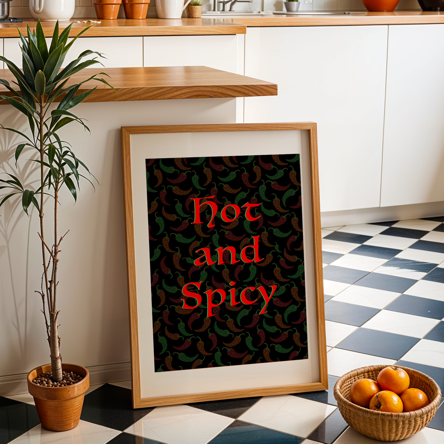 Hot and Spicy - Wall Print