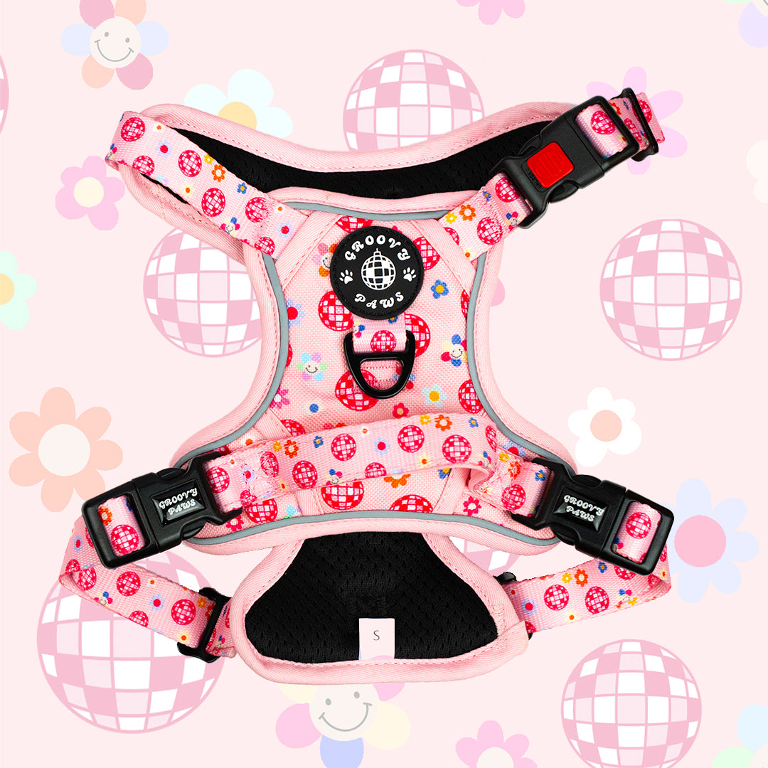 Grip & Groove Harness - Peace, Love & Disco