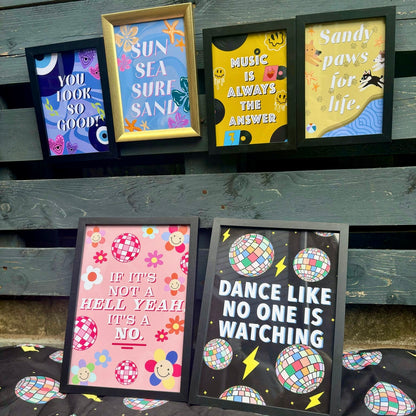 Dance Like No One is Watching - Wall Print