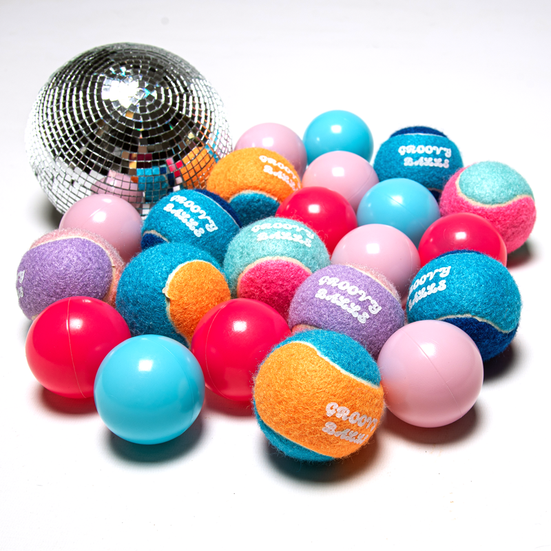 Groovy Balls 4 Pack - Mixed