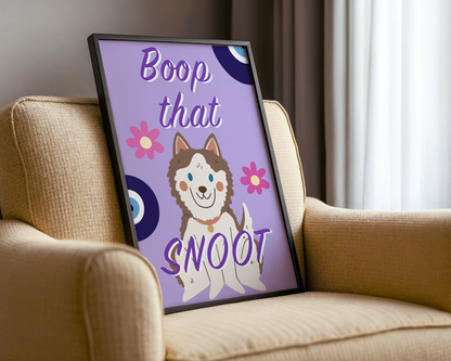 Boop That Snoot - Wall Art