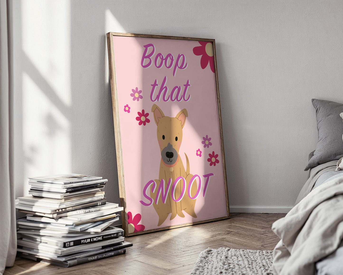 Boop That Snoot - Wall Art