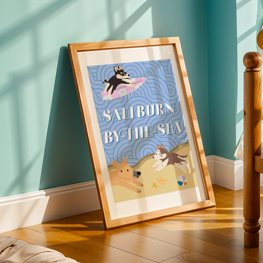 Saltburn-By-The-Sea - Wall Print