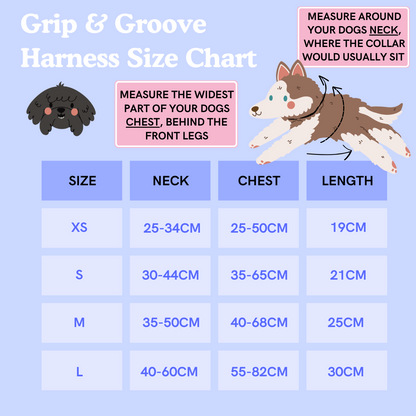 Grip & Groove Harness - Paw-Struck