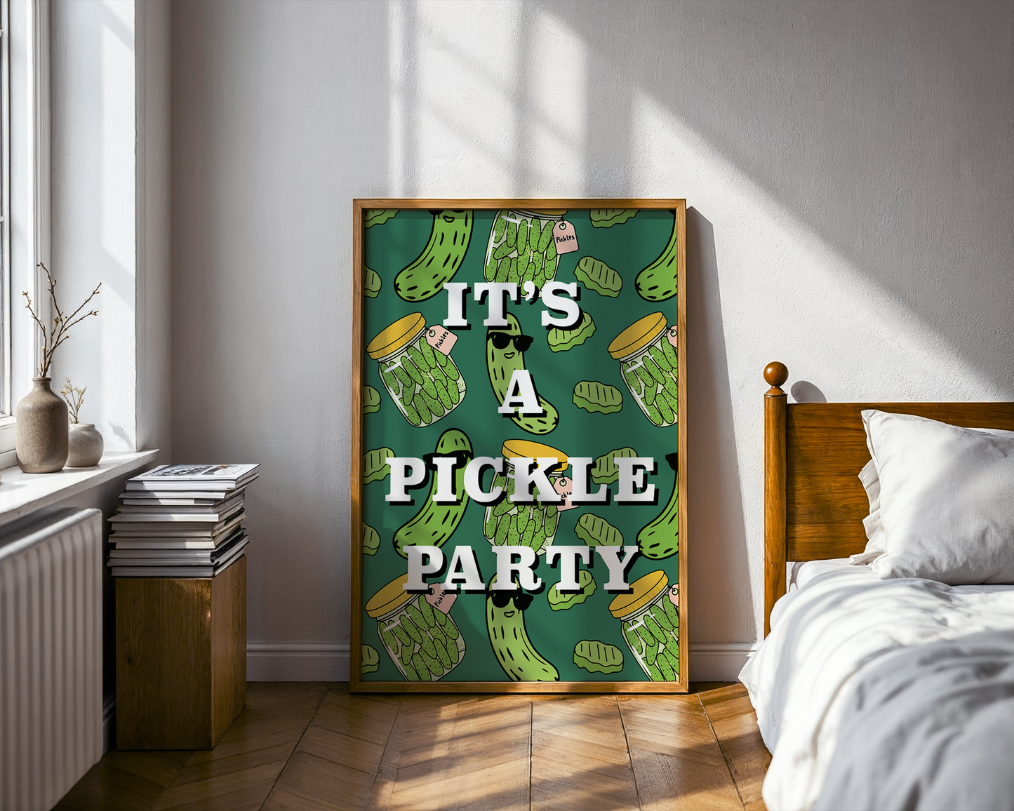 It's A Pickle Party - Wall Art